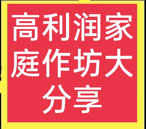 家庭加工项目利润高，想赚钱的速来学，真的很有用