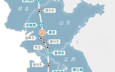 京沪高铁站点有哪些,京沪高铁站点位置图