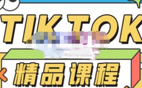 tiktok怎么赚钱,TikTok精品课程,教你低成本创业