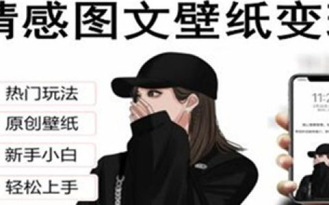 副业可以做什么，抖音情感图文壁纸变现，爆单最高日收益破万