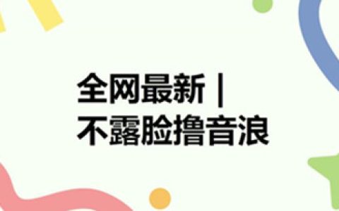 最新不露脸撸音浪，跑通自动化成交闭环，出单+收徒收益最大化