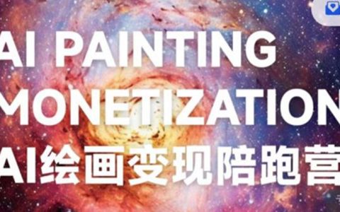 AI绘画变现陪跑营，快速产出可商业变现的图