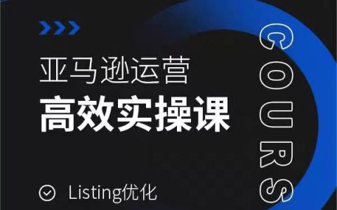 亚马逊运营高效实操课，Listing优化，选品思路
