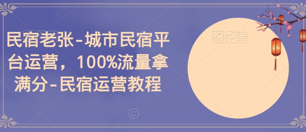 城市民宿平台运营