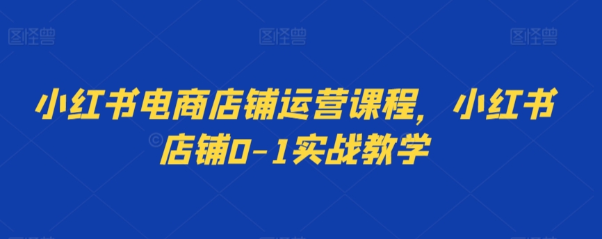 小红书电商