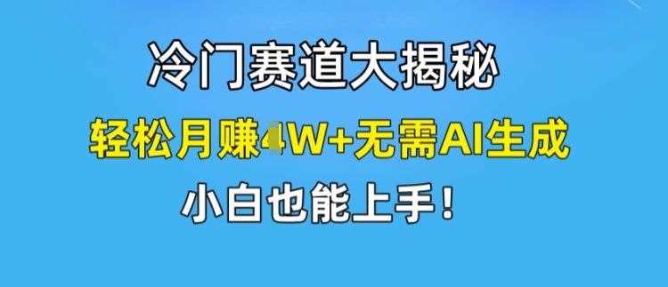 冷门赛道