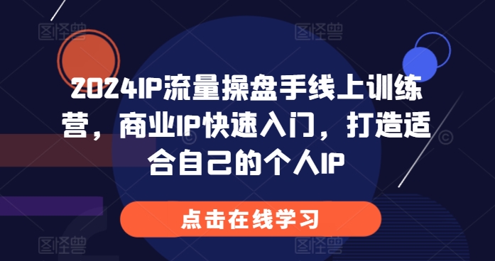 流量操盘手线上训练营