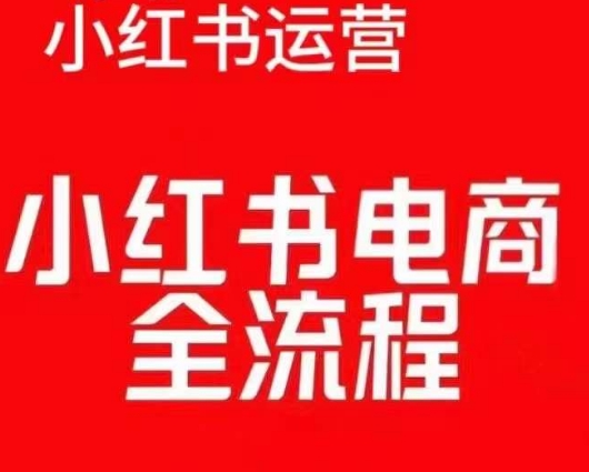 小红书电商实操课