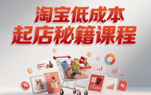淘宝低成本起店系统课