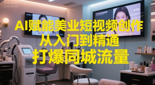 AI赋能美业短视频创作