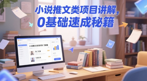 小说推文类项目讲解