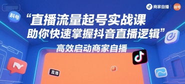 直播流量起号实战课
