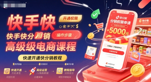 快手快分销高级电商课程