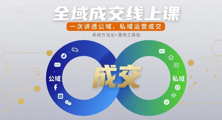 全域成交线上课