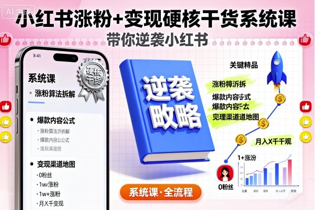 小红书涨粉